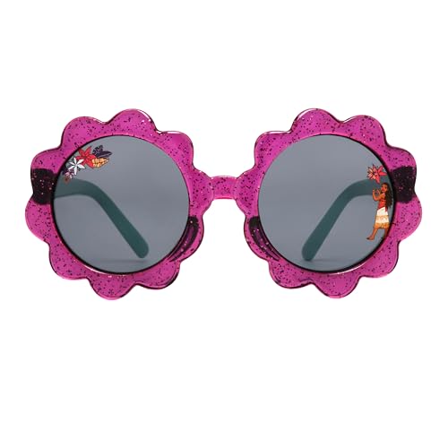 Disney Girls' Moana Aloha Vibes Flower Sunglasses, Purple and Teal, 42 mm2