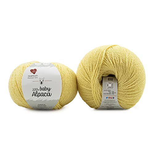 Image of Baby Alpaca, is Pure 100% Baby Alpaca Fibre. Oekotex Class 1 Certified. Pack of 2 Balls - 50gm Each Shade no - BAC10