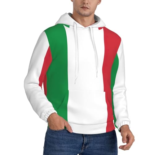 Pull à capuche chaud coupe décontractée pour homme grande taille S-4X