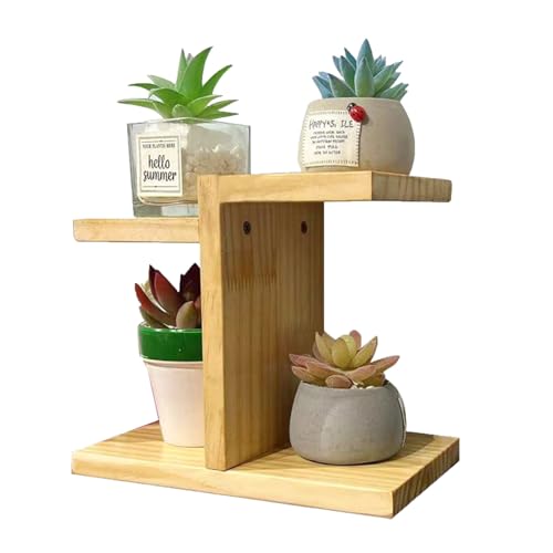 Support plantes JATIBOSH tabouret et table d'appoint 21cm pour pot de fleurs - 2