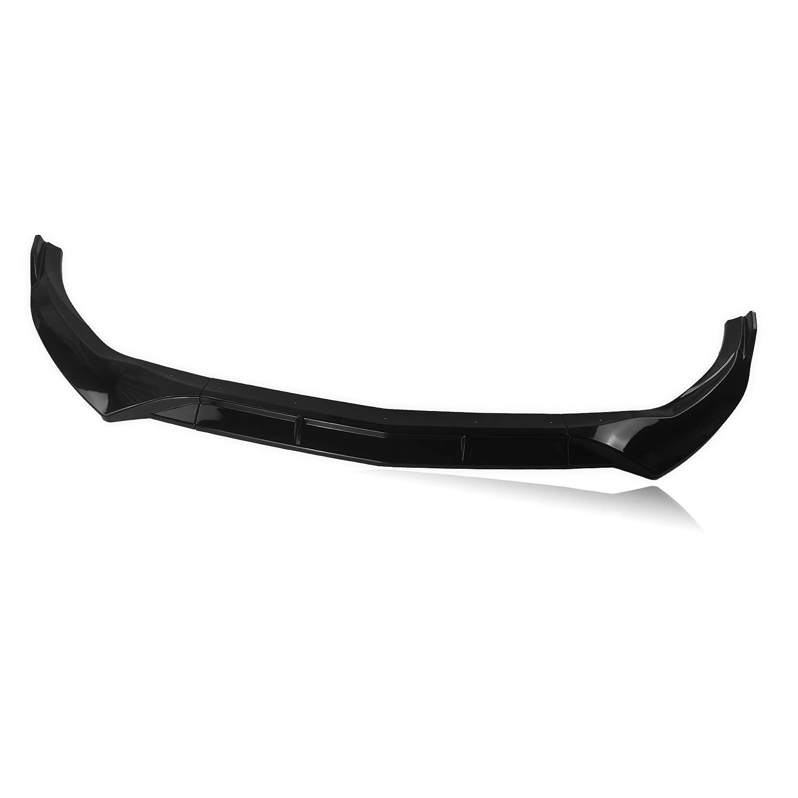Aileron avant pour W212 E63 2013-2015, splitter bas extérieur de carrosserie noir brillant