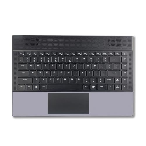 Image of MightySkins Skin Compatible with Alienware X14 R2 (2023) Full Wrap Kit - Solid Gray | Protective, Durable, and Unique Vinyl Decal wrap Cover | Easy to Apply & Change Styles | Made in The USA