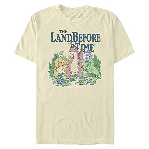 Fifth Sun Land Before Time Land Before Time Friends Before Time Short Sleeve Tee Shirt Natural Medium