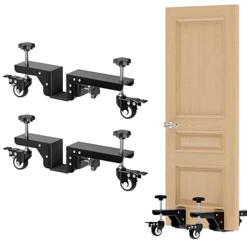 PICURA Heavy Duty Door Installation Kit, 2 Pack Door Board Dolly from 0.9