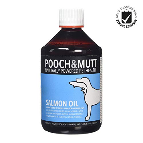 Preisvergleich Produktbild Pooch & Mutt Salmon Oil Omega 3 Supplement 500ml