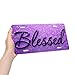 Blessed Purple.Front License Plate Aluminum Decorative License Plates Funny Metal Car Plate 6