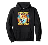 Meme Culture Doge Much Wow Vibrant Dog Lover Unisex Adult Humorous-Themed Doge Hoodie