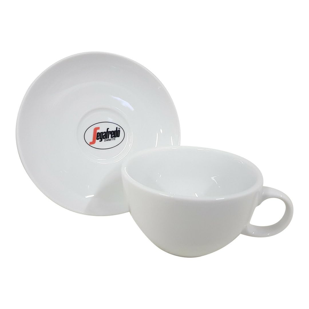 Segafredo Latte Coffee Cup 250 ml with Saucer : Amazon.de: Home \u0026 Kitchen