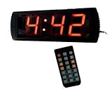 cronometro gigante para pc Siete segmentos LED de alta precisión, solo 2 – 3 minutos tolerancia. así, no hay casi cualquier tolerancia en sólo 10 horas cuenta atrás/arriba.