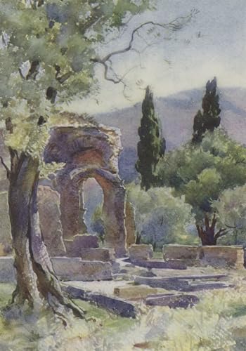 Affiche graffiti Tivoli Villa Adriana poster déco 60x90cm pour donner du cachet à une pièce terne