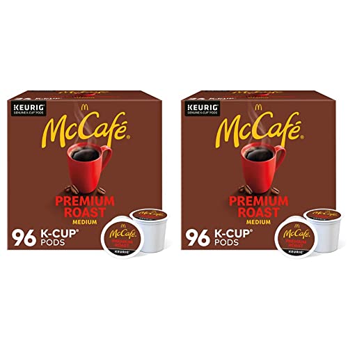Image of McCafe Premium Roast, Keurig Single Serve K-Cup Pods, Medium Roast Coffee Pods, 96 Count (Pack of 2)
