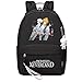 jiminhope The Promised Neverland Sac À Dos Anime Pochita Imprimer Petit Pendentif Zipper Voyage Sac À Dos Mignon Dessin Animé Étudiant Sac pour Garçons Filles