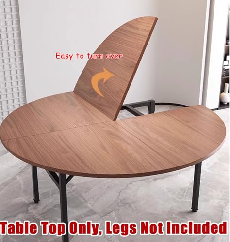 Table ronde pliante et rallonge de table de banquet pliable - 3