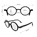 LONDON MOLE® Moley reading glasses | Cool round shaped readers | Men’s Women’s Unisex | Spring hinges