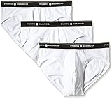  Punto Blanco Triplo Slip Basix, Slip para Hombre, Blanco 000, Medium (Tamaño del fabricante:48)