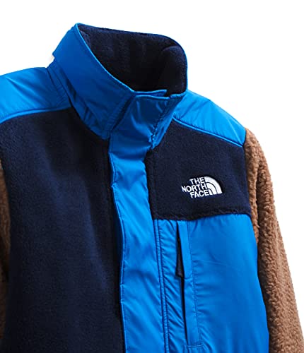 Image of THE NORTH FACE Boys' Forrest Mixed-Media Full Zip Fleece Jacket, Pinecone Brown, Small
