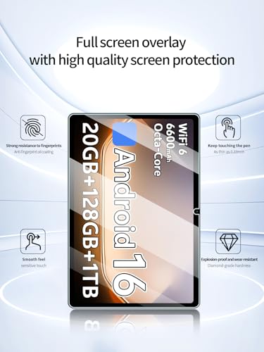 Protector de pantalla para SHARECLOUD P10_T 10.1" 2 piezas miniatura 2