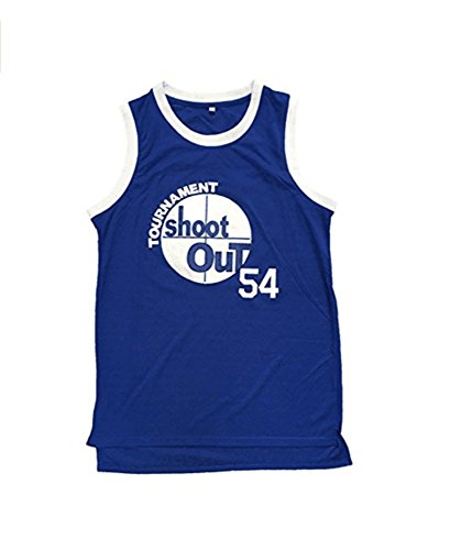 JerseyFame "SHOOT OUT WATSON #54 " Basketball Jersey SIZE S-XXXL Blue (XXL)