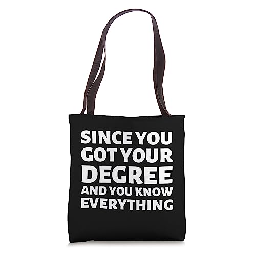 Bolso Tote Since You Got Your Degree miniatura 1