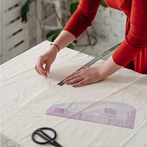 Mingzhe PCS Régua métrica francesa Roupas Régua da moda Réguas de classificação em formato de curva