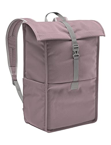VAUDE City-Rucksack Coreway 20l in Lila, wasserabweisender Rucksack Damen & Herren, leichter Daypack für Städtetrips mit Laptop-Fach, Rolltop-Rucksack ideal für den urbanen Alltag