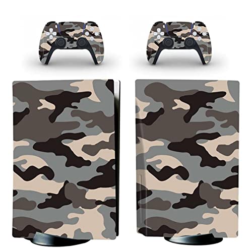 �ی� For PS5 Skin Disc Edition Anime Console and Controller Vinyl Cover Skins Wraps for Version(3055) �C�A�Ȃ��A�c�����Ȃ�(1)