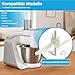 2 x Mitnehmer Flügelrad 160mm 630760 für Bosch Küchenmaschine MUM5 MUMS MUMV MUZ5, HomeProfessional, VeggieLove Durchlaufschnitzlerflügel für Küchenmaschine