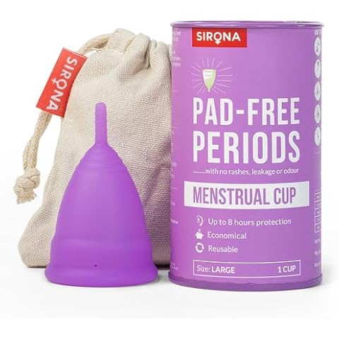 Sirona Large Reusable Menstrual Cup Cover