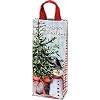 Primitives by Kathy 113626 Merry Christmas Wine Tote Multicolor
