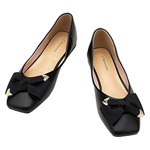 C.Paravano Women’s Flats | Square Toe Flats for Women | Flat Shoes | Womens Ballet Flats | Slip On Dress Flats
