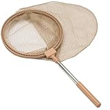 虫取り網 4段伸縮 長さ調節可能 昆虫ネット 伸縮式 虫とり網 屋外ツール 水陸両用 取り外し 軽量 ツール (コーヒー色)