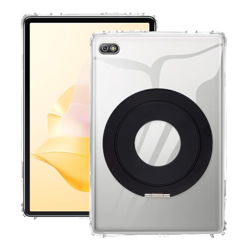 Coque transparente et noire Blackview Tab 7 Kids 2022 dotée d'une poignée de transport