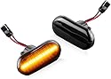 YannnnV12 Auto Rückspiegel Blinker Für Opel VIVARO A Kasten (F7),1 Paar Auto-Rückspiegel, Blinker, Seitenspiegelleuchte Spiegelblinker