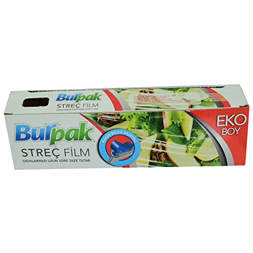 Bıçak, Burpak Streç Film 30 Cm Eko Boy Kayar Hediyeli