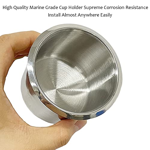 Drop-In Cup Holder Drink Mount For Rv, Boat, Trucks Car Center Console Accessories - 2 2/3" Id, 3 3/20" Od (1) #TOP3