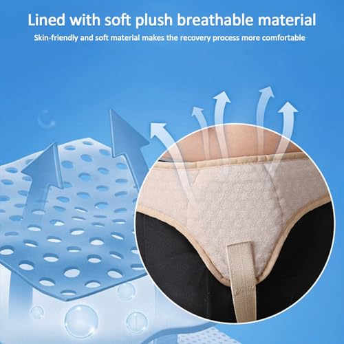 Faja para Hernia Inguinal Ajustable Talla M Beige miniatura 5