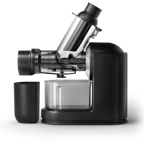 Foto von Philips Domestic Appliances HR1889/70 Slow Juicer, Entsafter für kaltes Pressen & maximale Nährstoffextraktion Schwarz
