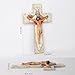 BC Catholic Holy Trinity Crucifix Wall Cross, 9.5