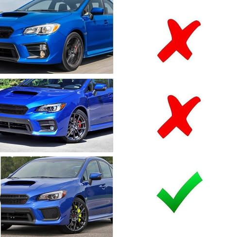 Lámparas LED diurnas iJDMTOY para Subaru WRX 2018-2021 miniatura 2