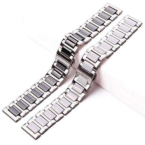 Bracelet en acier inoxydable et céramique de qualité supérieure - 4