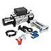 Roadstar Electric Winch Recovery 12V 12500lbs Winch Trailer Truck SUV with Wireless Remote Control Kit