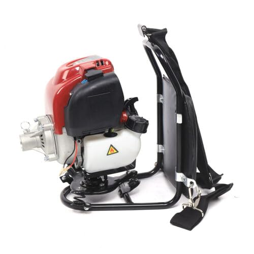 1000W 4-Takt Multitool Mochila Desbrozadora 3 en 1 | Desbrozadora 8500 rpm Multiherramienta Piezas de repuesto | Deshierbe Cosecha Desbrozadora y excavación en campos agrícolas