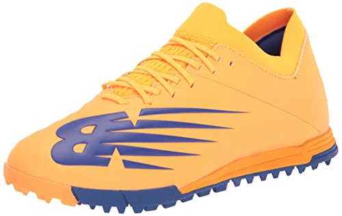 New Balance Men's Furon V7 Dispatch TF Soccer Shoe, Impulse/Vibrant Orange, 12
