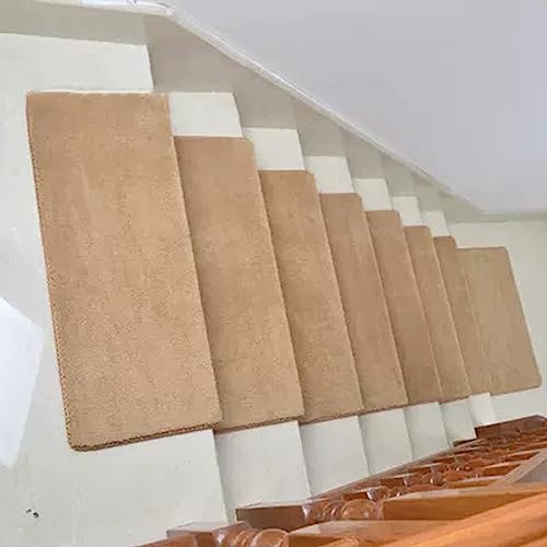 Tapis d'escalier avec adhésif réutilisable et protection antidérapante - 2