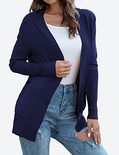 Image of REDHOTYPE Women's Cardigans with Pockets Casual Lightweight Open Front Cardigan Sweaters for Women (S-2XL)