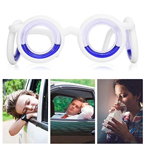 Óculos para alívio de náuseas, óculos de enjoo 3D antimovimento, óculos de enjoo elevado para enjoo