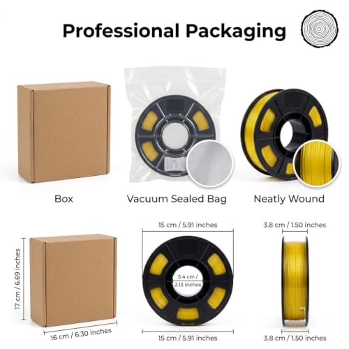 Image of 250G 95A TPU 3D Printer Filament, 1.75mm Glow in The Dark Yellow, Soft TPU Flexible 3D Printing Filament, High Hardness & Resilience, Best with UV Lamps,Fit Most 3D Printers