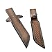 Leather Knife Sheath Fixed Blade Straight Knife Sheath Scabbard Pouch EDC Outdoor Hunting Camping Fit for 5.12