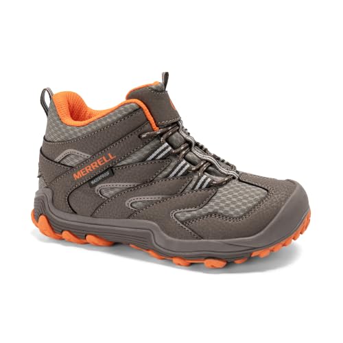 Image of Merrell Kids' Chameleon 7 Access Mid Waterproof Hiking Boot