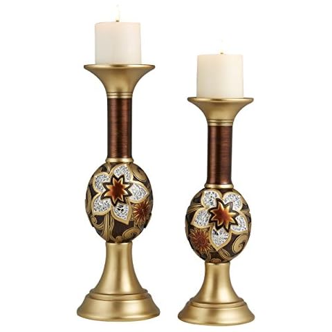 14"/16" H Azalea Candleholder Set Cover